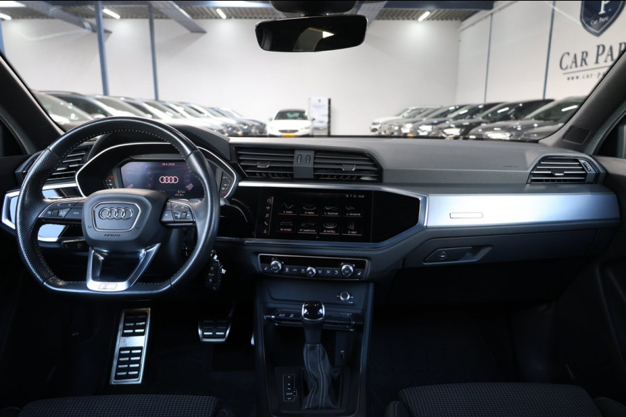 Audi Q3 Sportback 40 TFSI quattro S Edition 190+PK 3x S-LINE/LED/VIRTUAL/PANO/HALF LEDER+S.VERWARMING/20" LMV/ECC/12 MND GARANTIE!