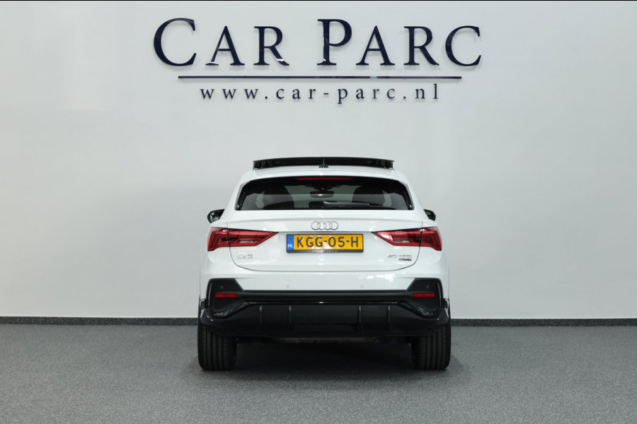 Audi Q3 Sportback 40 TFSI quattro S Edition 190+PK 3x S-LINE/LED/VIRTUAL/PANO/HALF LEDER+S.VERWARMING/20" LMV/ECC/12 MND GARANTIE!