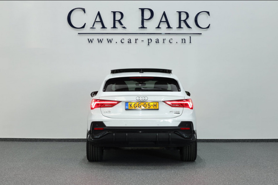 Audi Q3 Sportback 40 TFSI quattro S Edition 190+PK 3x S-LINE/LED/VIRTUAL/PANO/HALF LEDER+S.VERWARMING/20" LMV/ECC/12 MND GARANTIE!