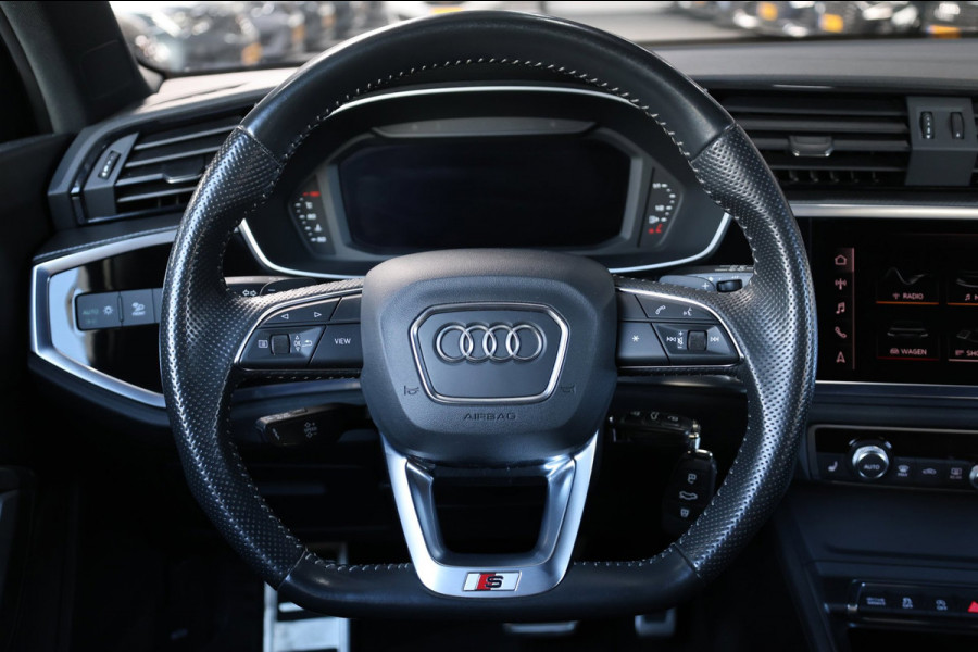 Audi Q3 Sportback 40 TFSI quattro S Edition 190+PK 3x S-LINE/LED/VIRTUAL/PANO/HALF LEDER+S.VERWARMING/20" LMV/ECC/12 MND GARANTIE!