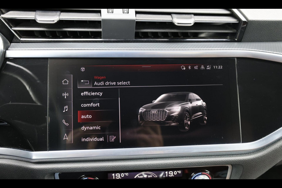 Audi Q3 Sportback 40 TFSI quattro S Edition 190+PK 3x S-LINE/LED/VIRTUAL/PANO/HALF LEDER+S.VERWARMING/20" LMV/ECC/12 MND GARANTIE!