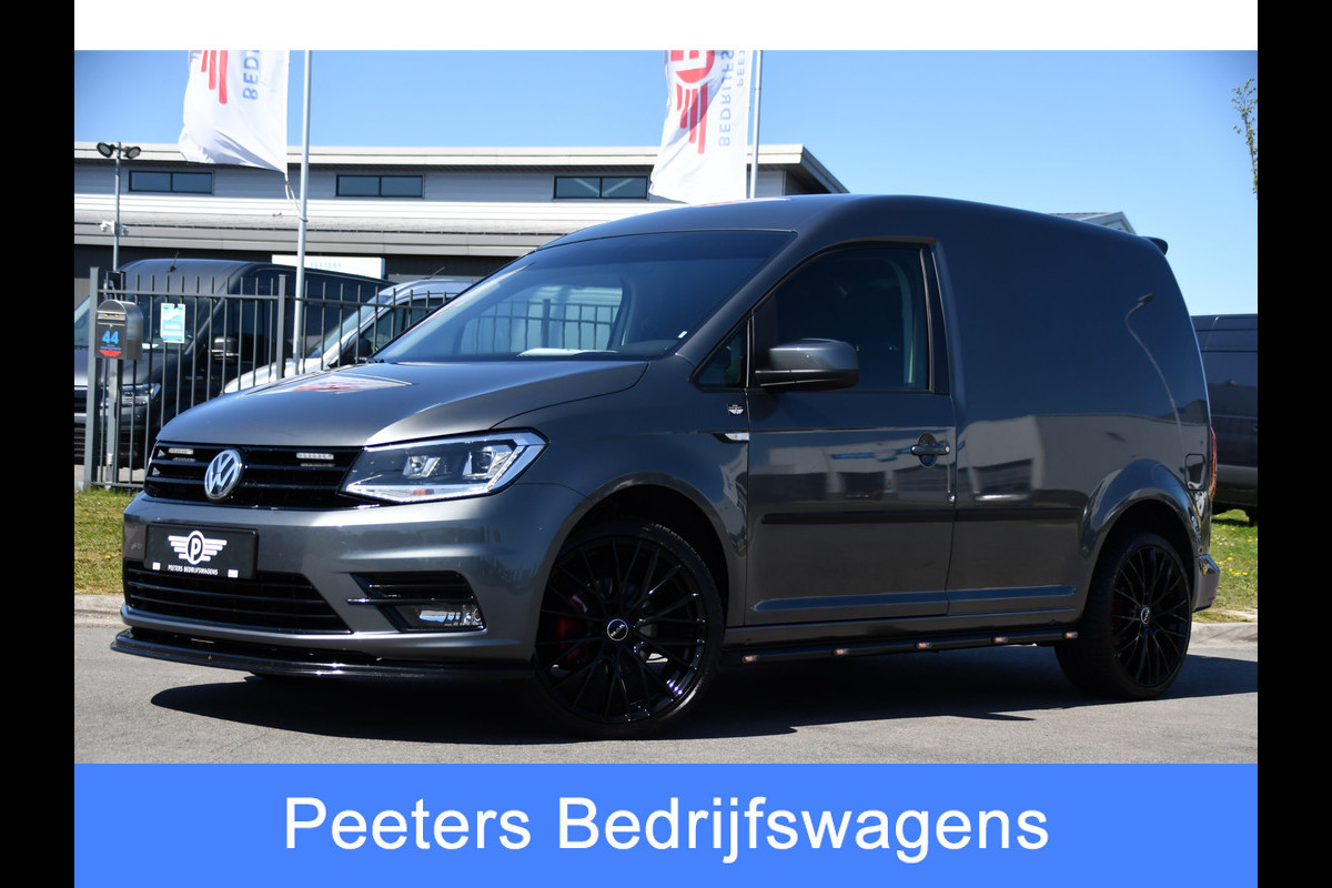 Volkswagen Caddy 2.0 TDI L1H1 PB Edition Adaptieve Cruise, Carplay, LED, Leder, 185pk, Sensoren, Multimedia, Automaat, Trekhaak, Voorruit verwarming, Uniek!