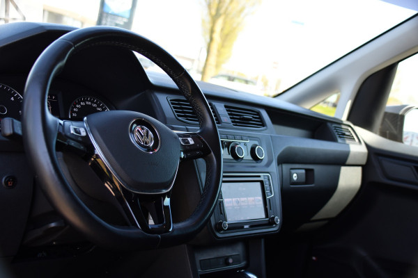Volkswagen Caddy 2.0 TDI L1H1 PB Edition Adaptieve Cruise, Carplay, LED, Leder, 185pk, Sensoren, Multimedia, Automaat, Trekhaak, Voorruit verwarming, Uniek!