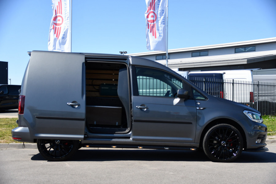 Volkswagen Caddy 2.0 TDI L1H1 PB Edition Adaptieve Cruise, Carplay, LED, Leder, 185pk, Sensoren, Multimedia, Automaat, Trekhaak, Voorruit verwarming, Uniek!