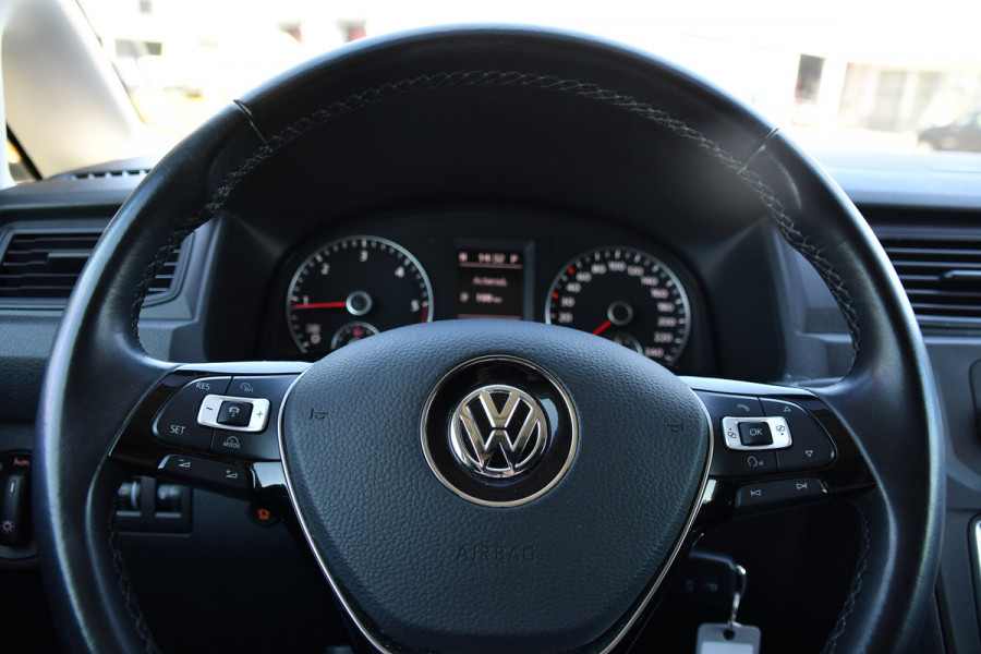 Volkswagen Caddy 2.0 TDI L1H1 PB Edition Adaptieve Cruise, Carplay, LED, Leder, 185pk, Sensoren, Multimedia, Automaat, Trekhaak, Voorruit verwarming, Uniek!