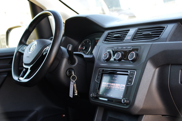 Volkswagen Caddy 2.0 TDI L1H1 PB Edition Adaptieve Cruise, Carplay, LED, Leder, 185pk, Sensoren, Multimedia, Automaat, Trekhaak, Voorruit verwarming, Uniek!