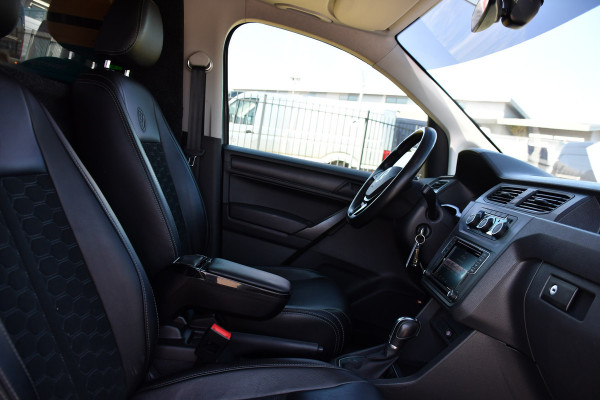 Volkswagen Caddy 2.0 TDI L1H1 PB Edition Adaptieve Cruise, Carplay, LED, Leder, 185pk, Sensoren, Multimedia, Automaat, Trekhaak, Voorruit verwarming, Uniek!