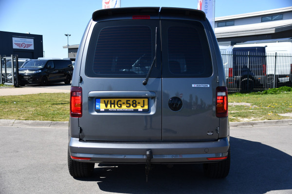 Volkswagen Caddy 2.0 TDI L1H1 PB Edition Adaptieve Cruise, Carplay, LED, Leder, 185pk, Sensoren, Multimedia, Automaat, Trekhaak, Voorruit verwarming, Uniek!