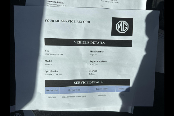 MG MG4 Comfort 64 kWh SOH 95% | 7 JAAR FABRIEKSGARANTIE | DEALER ONDERHOUDEN | RIJKLAARPRIJS |