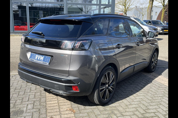 Peugeot 3008 1.6 HYbrid 225 GT Pack Business BLACK PACK | BOMVOL!! | ELKT. ACHTERKLEP | STOELVERWARMING | APPLECARPLAY | RIJKLAAR MET 12 MND BOVAG GARANTIE | ACHTERUITRIJ CAMERA | ADAP. CRUISE | DODE HOEK |