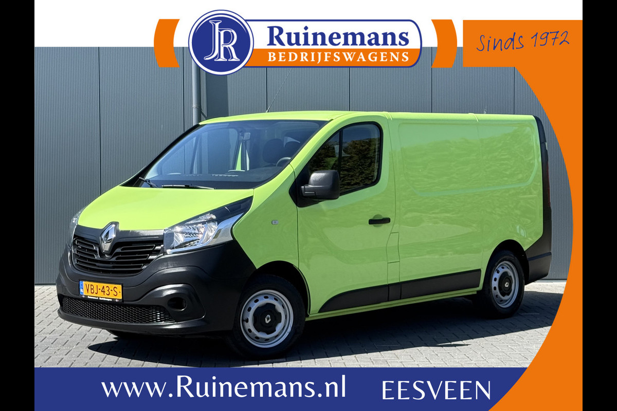 Renault Trafic 1.6 dCi / L1H1 / 1e EIG. / TREKHAAK / INRICHTING / AIRCO / CRUISE / NAVI / 3-ZITS