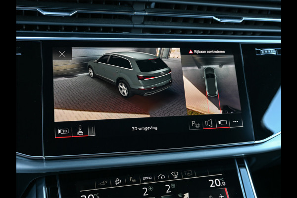Audi Q7 55 TFSI e quattro Pro Line S | S-Seats | Soh 99.6% | Panoramdak | Bang&Olufsen | Head-up | Memory | Trekhaak | Luchtvering | 360 camera | Soft-close | Adaptive cruise