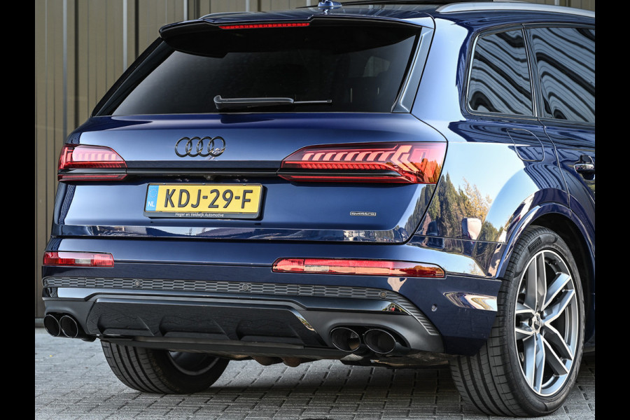 Audi Q7 55 TFSI e quattro Pro Line S | S-Seats | Soh 99.6% | Panoramdak | Bang&Olufsen | Head-up | Memory | Trekhaak | Luchtvering | 360 camera | Soft-close | Adaptive cruise