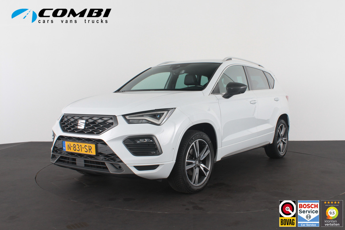 Seat Ateca 1.5 TSI FR Business Intense > Memory/Camera/Adapt.cruise/Nevada White....