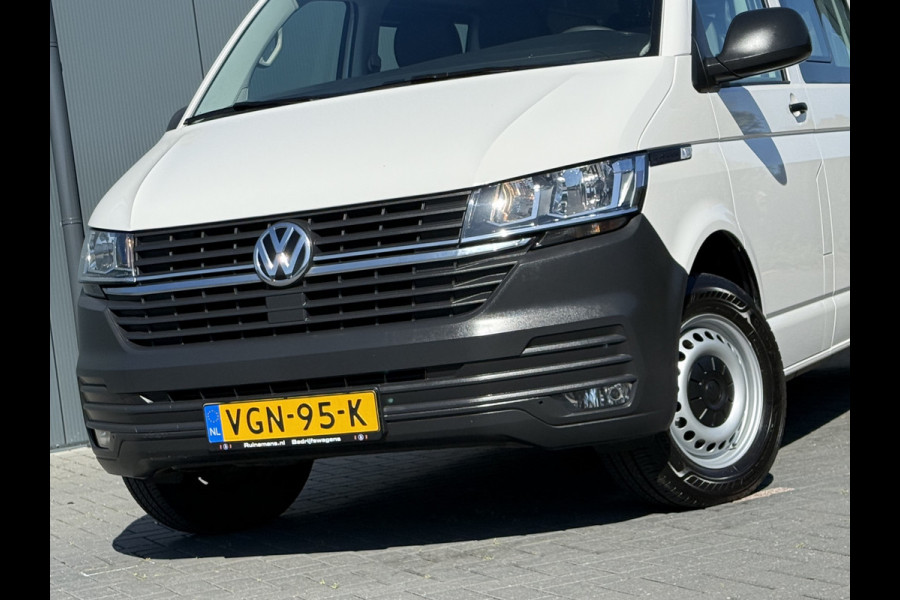 Volkswagen Transporter 2.0 TDI / L2H1 / 6-PERS DUBBELE CABINE / ZEER NETJES / ACHTERKLEP / INRICHTING / CRUISE