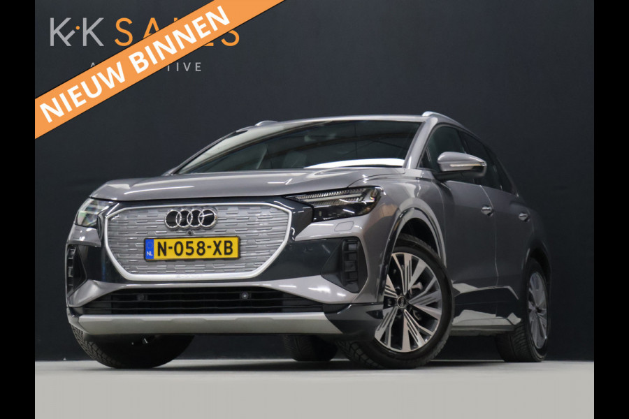 Audi Q4 e-tron 40 Launch edition Advanced Plus 77 kWh [TREKHAAK ELEKTRISCH UITKLAPBAAR, APPLE CARPLAY, ANDROID, SONOS AUDIO, STOELVERWARMING, ADAPTIVE CRUISE, CAMERA, CLIMATE, NIEUWSTAAT]