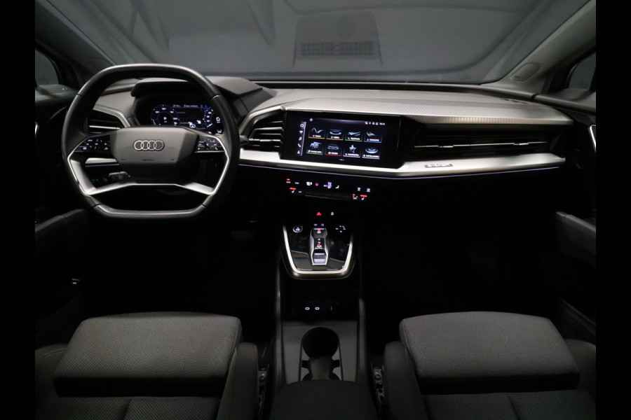 Audi Q4 e-tron 40 Launch edition Advanced Plus 77 kWh [TREKHAAK ELEKTRISCH UITKLAPBAAR, APPLE CARPLAY, ANDROID, SONOS AUDIO, STOELVERWARMING, ADAPTIVE CRUISE, CAMERA, CLIMATE, NIEUWSTAAT]