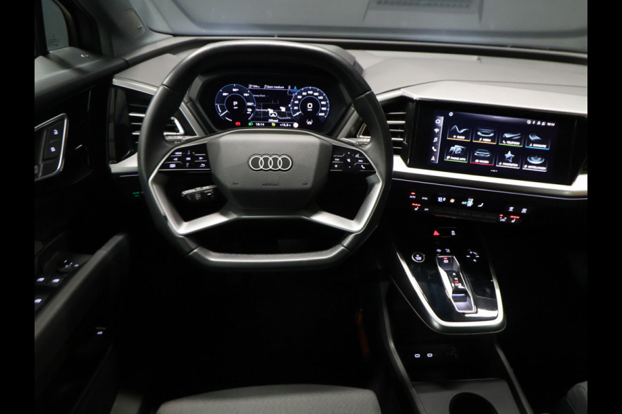 Audi Q4 e-tron 40 Launch edition Advanced Plus 77 kWh [TREKHAAK ELEKTRISCH UITKLAPBAAR, APPLE CARPLAY, ANDROID, SONOS AUDIO, STOELVERWARMING, ADAPTIVE CRUISE, CAMERA, CLIMATE, NIEUWSTAAT]