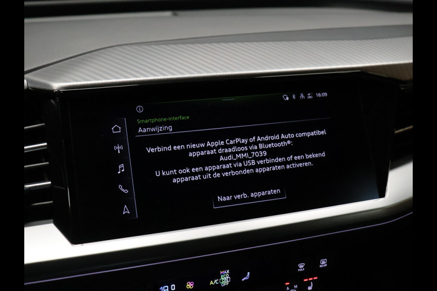 Audi Q4 e-tron 40 Launch edition Advanced Plus 77 kWh [TREKHAAK ELEKTRISCH UITKLAPBAAR, APPLE CARPLAY, ANDROID, SONOS AUDIO, STOELVERWARMING, ADAPTIVE CRUISE, CAMERA, CLIMATE, NIEUWSTAAT]