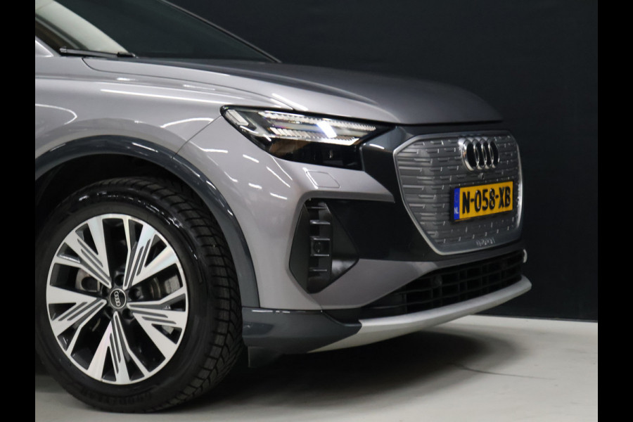 Audi Q4 e-tron 40 Launch edition Advanced Plus 77 kWh [TREKHAAK ELEKTRISCH UITKLAPBAAR, APPLE CARPLAY, ANDROID, SONOS AUDIO, STOELVERWARMING, ADAPTIVE CRUISE, CAMERA, CLIMATE, NIEUWSTAAT]