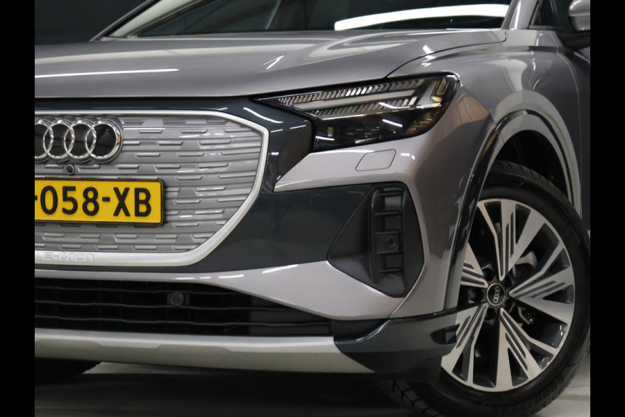 Audi Q4 e-tron 40 Launch edition Advanced Plus 77 kWh [TREKHAAK ELEKTRISCH UITKLAPBAAR, APPLE CARPLAY, ANDROID, SONOS AUDIO, STOELVERWARMING, ADAPTIVE CRUISE, CAMERA, CLIMATE, NIEUWSTAAT]