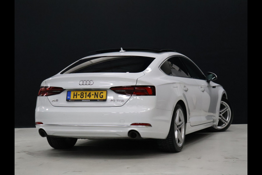 Audi A5 Sportback 40 TFSI S Line Sport [SCHUIFKANTELDAK, STUURVERWARMING, STOELVERWARMING, PDC V+A, BLUETOOTH, CRUISE, CLIMATE, NIEUWSTAAT]