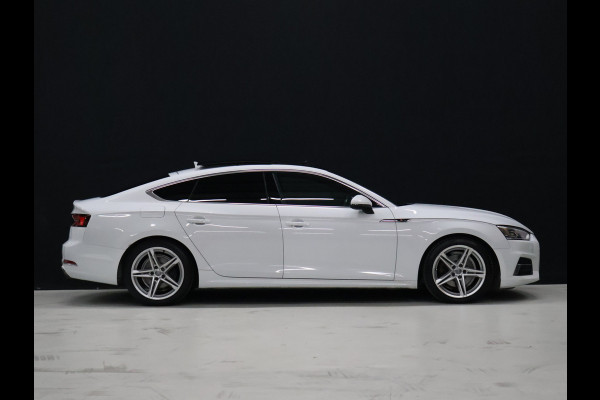 Audi A5 Sportback 40 TFSI S Line Sport [SCHUIFKANTELDAK, STUURVERWARMING, STOELVERWARMING, PDC V+A, BLUETOOTH, CRUISE, CLIMATE, NIEUWSTAAT]