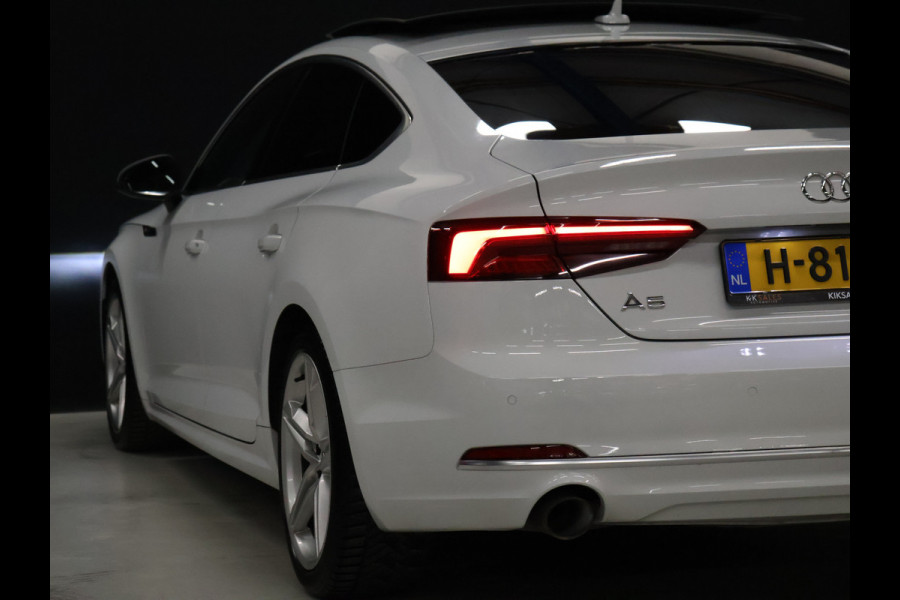 Audi A5 Sportback 40 TFSI S Line Sport [SCHUIFKANTELDAK, STUURVERWARMING, STOELVERWARMING, PDC V+A, BLUETOOTH, CRUISE, CLIMATE, NIEUWSTAAT]