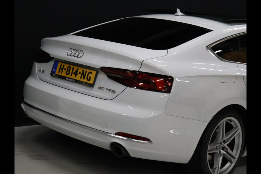 Audi A5 Sportback 40 TFSI S Line Sport [SCHUIFKANTELDAK, STUURVERWARMING, STOELVERWARMING, PDC V+A, BLUETOOTH, CRUISE, CLIMATE, NIEUWSTAAT]