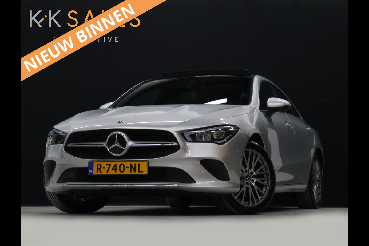 Mercedes-Benz CLA-Klasse 250 e Luxury Line [SCHUIFKANTELDAK, APPLE CARPLAY, ANDROID, VOL LEDER, STOELVERWARMING, CAMERA, PDC 360, CRUISE, CLIMATE, NIEUWSTAAT]