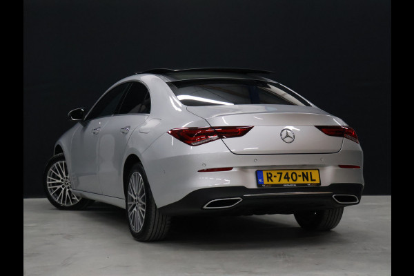 Mercedes-Benz CLA-Klasse 250 e Luxury Line [SCHUIFKANTELDAK, APPLE CARPLAY, ANDROID, VOL LEDER, STOELVERWARMING, CAMERA, PDC 360, CRUISE, CLIMATE, NIEUWSTAAT]