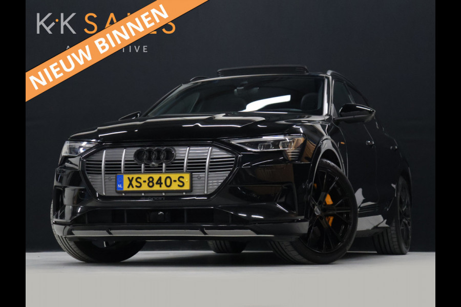 Audi e-tron e-tron 55 quattro advanced 95 kWh [SCHUIFKANTELDAK, BANG & OLUFSEN, MEMORY SEATS, AFNEEMBARE TREKHAAK, APPLE CARPLAY, ANDROID, HEAD-UP, 360 CAMERA, ADAPTIVE CRUISE, CLIMATE, NIEUWSTAAT]