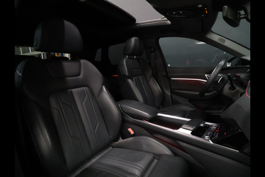 Audi e-tron e-tron 55 quattro advanced 95 kWh [SCHUIFKANTELDAK, BANG & OLUFSEN, MEMORY SEATS, AFNEEMBARE TREKHAAK, APPLE CARPLAY, ANDROID, HEAD-UP, 360 CAMERA, ADAPTIVE CRUISE, CLIMATE, NIEUWSTAAT]