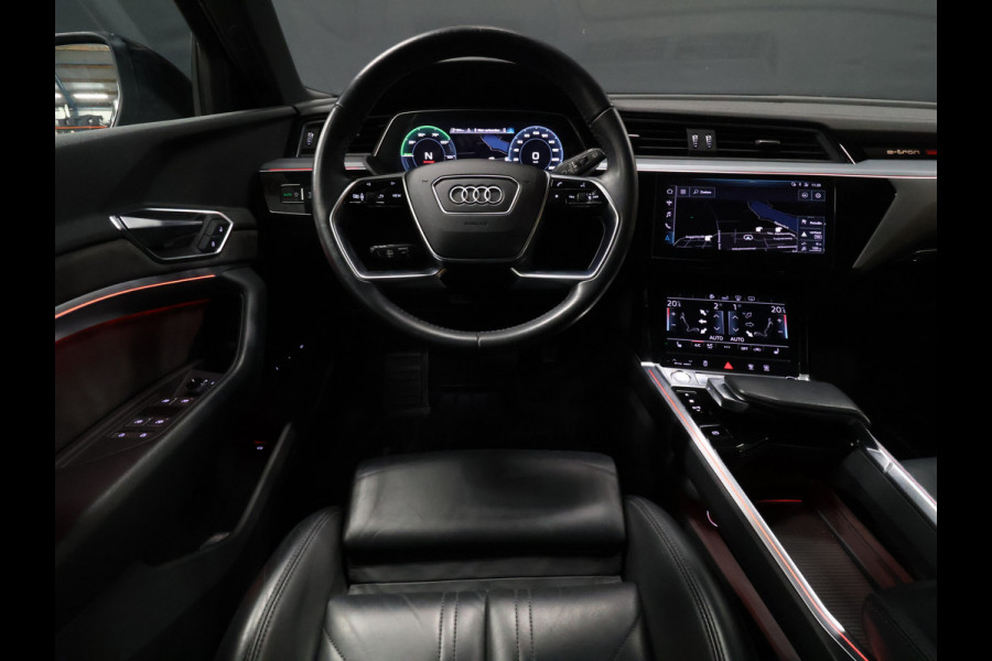 Audi e-tron e-tron 55 quattro advanced 95 kWh [SCHUIFKANTELDAK, BANG & OLUFSEN, MEMORY SEATS, AFNEEMBARE TREKHAAK, APPLE CARPLAY, ANDROID, HEAD-UP, 360 CAMERA, ADAPTIVE CRUISE, CLIMATE, NIEUWSTAAT]