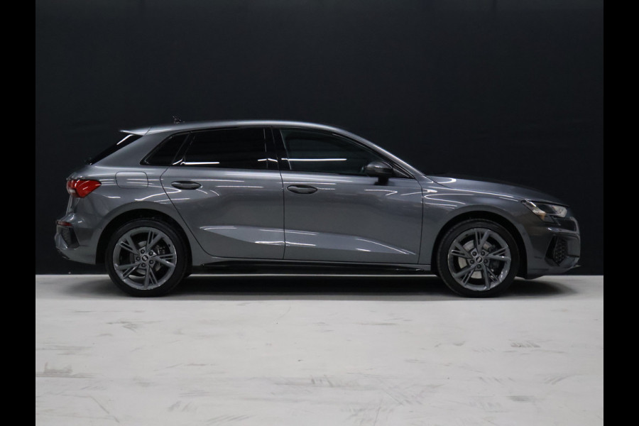 Audi A3 Sportback 40 TFSI e Sport S Line [APPLE CARPLAY, ANDROID, STOELVERWARMING, VOL LEDER, CAMERA, PDC 360, CRUISE, CLIMATE, TREKHAAK AFNEEMBAAR, NIEUWSTAAT]