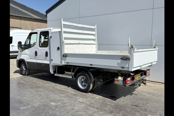 Iveco Daily 35C14 2.3 Kipper Dubbele Cabine Dubbellucht 3,5t Trekhaak 6 Stoelen Airco Cruise Control Benne Tipper