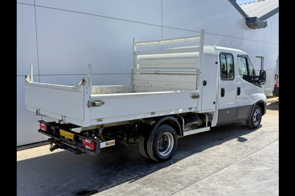 Iveco Daily 35C14 2.3 Kipper Dubbele Cabine Dubbellucht 3,5t Trekhaak 6 Stoelen Airco Cruise Control Benne Tipper