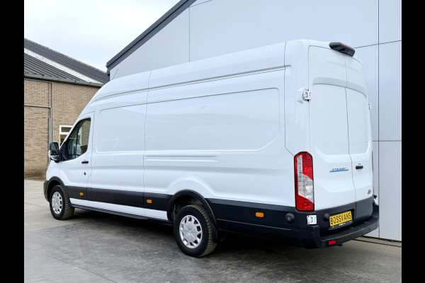 Ford E-Transit 68kWh 184PK L4H3 317km WLTP 93,9% (SOH) BEV Snelladen Carplay Climate control Laadkabel 360° camera Parkeersensoren voor achter Stoelverwarming