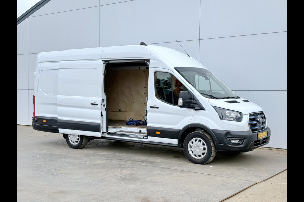 Ford E-Transit 68kWh 184PK L4H3 317km WLTP 93,9% (SOH) BEV Snelladen Carplay Climate control Laadkabel 360° camera Parkeersensoren voor achter Stoelverwarming