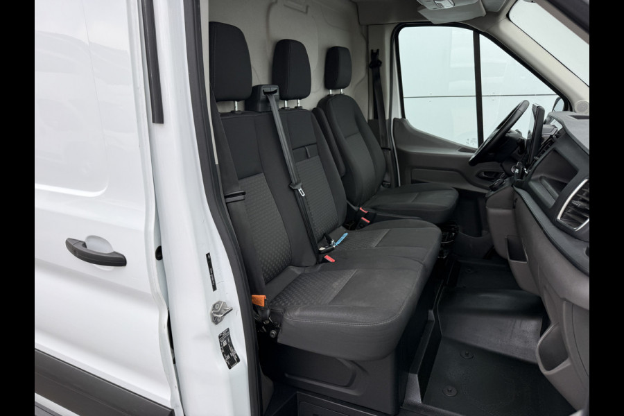 Ford E-Transit 68kWh 184PK L4H3 317km WLTP 93,9% (SOH) BEV Snelladen Carplay Climate control Laadkabel 360° camera Parkeersensoren voor achter Stoelverwarming