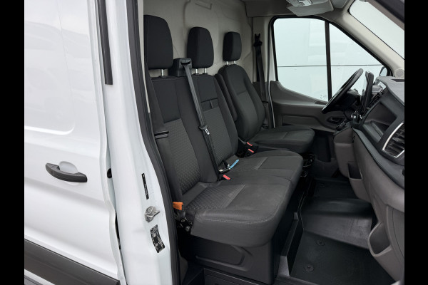 Ford E-Transit 68kWh 184PK L4H3 317km WLTP 93,9% (SOH) BEV Snelladen Carplay Climate control Laadkabel 360° camera Parkeersensoren voor achter Stoelverwarming