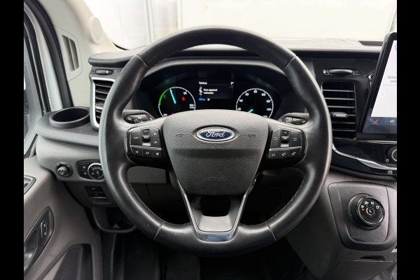 Ford E-Transit 68kWh 184PK L4H3 317km WLTP 93,9% (SOH) BEV Snelladen Carplay Climate control Laadkabel 360° camera Parkeersensoren voor achter Stoelverwarming
