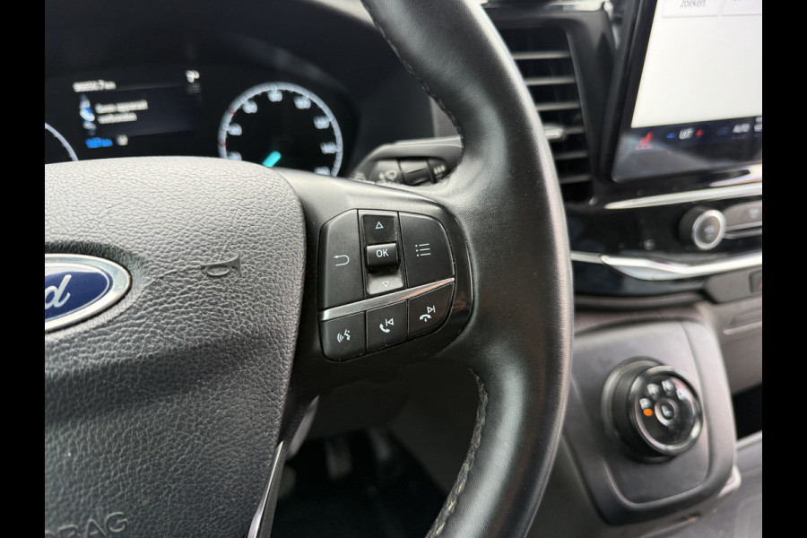 Ford E-Transit 68kWh 184PK L4H3 317km WLTP 93,9% (SOH) BEV Snelladen Carplay Climate control Laadkabel 360° camera Parkeersensoren voor achter Stoelverwarming