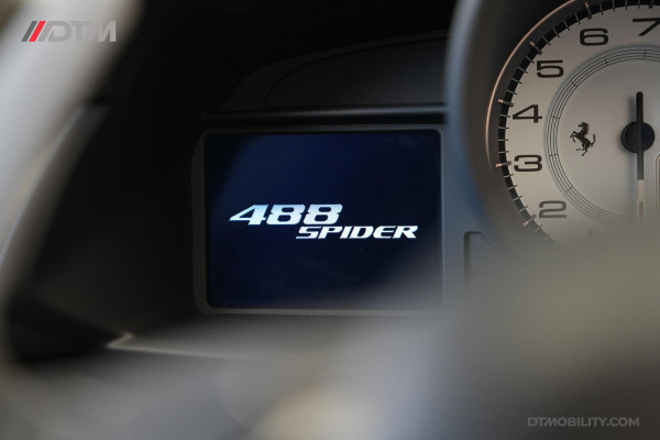 Ferrari 488 3.9 Spider HELE | Daytona Racing Seats | Passenger Display | Nose Lift |