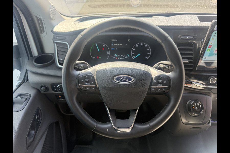Ford E-Transit 68kWh 184PK L2H2 317km WLTP 97% (SOH) BEV Snelladen Camera Cruise control Climate control Carplay Navigatie Laadkabel Parkeersensoren