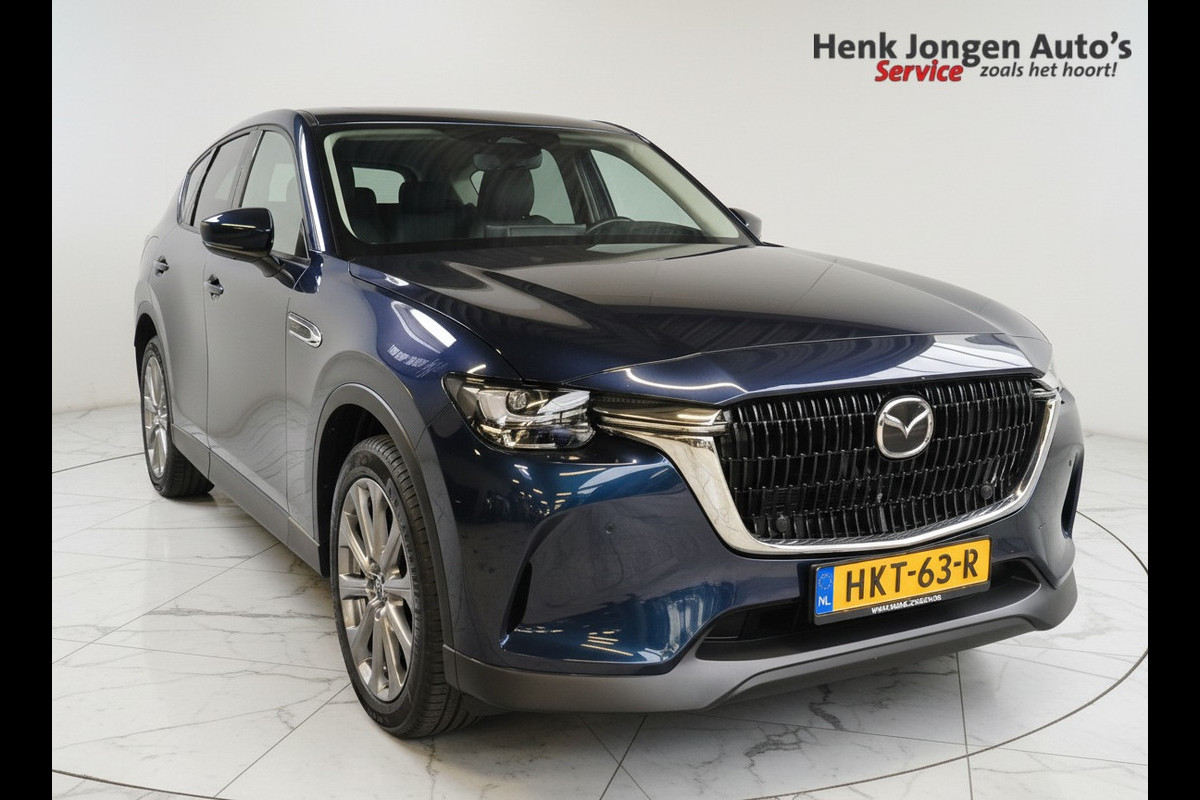 Mazda CX-60 2.5 e-SkyActiv PHEV Exclusive-Line uit 2023 Rijklaar + 12 maanden Bovag-garantie  Henk Jongen Auto's in Helmond,  al 50 jaar service zoals 't hoort!