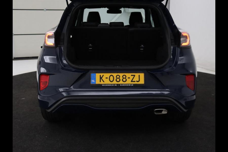 Ford Puma 1.0 EcoBoost Hybrid ST-Line X | Carplay | Half leder | B&O Sound | Navigatie | Climate control | Full LED | Cruise control | Parkeerhulp | 18'' | Digital Cockpit | Bluetooth | Keyless Start