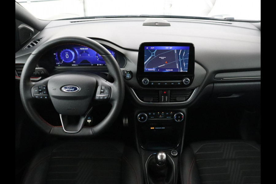 Ford Puma 1.0 EcoBoost Hybrid ST-Line X | Carplay | Half leder | B&O Sound | Navigatie | Climate control | Full LED | Cruise control | Parkeerhulp | 18'' | Digital Cockpit | Bluetooth | Keyless Start