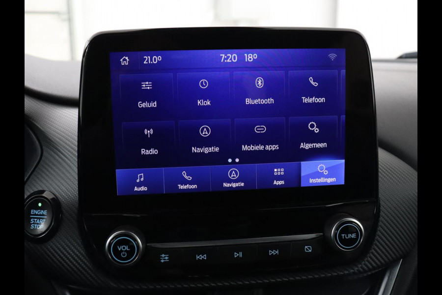 Ford Puma 1.0 EcoBoost Hybrid ST-Line X | Carplay | Half leder | B&O Sound | Navigatie | Climate control | Full LED | Cruise control | Parkeerhulp | 18'' | Digital Cockpit | Bluetooth | Keyless Start