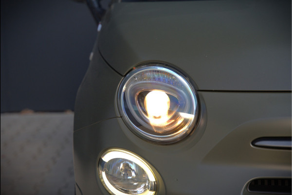 Fiat 500 0.9 TwinAir Turbo Sport | Mat Groen | Apple Carplay | Parkeersensoren | Navigatie | Climate Control | Digitale Tellers | Groot Scherm | Cruise Control | LED